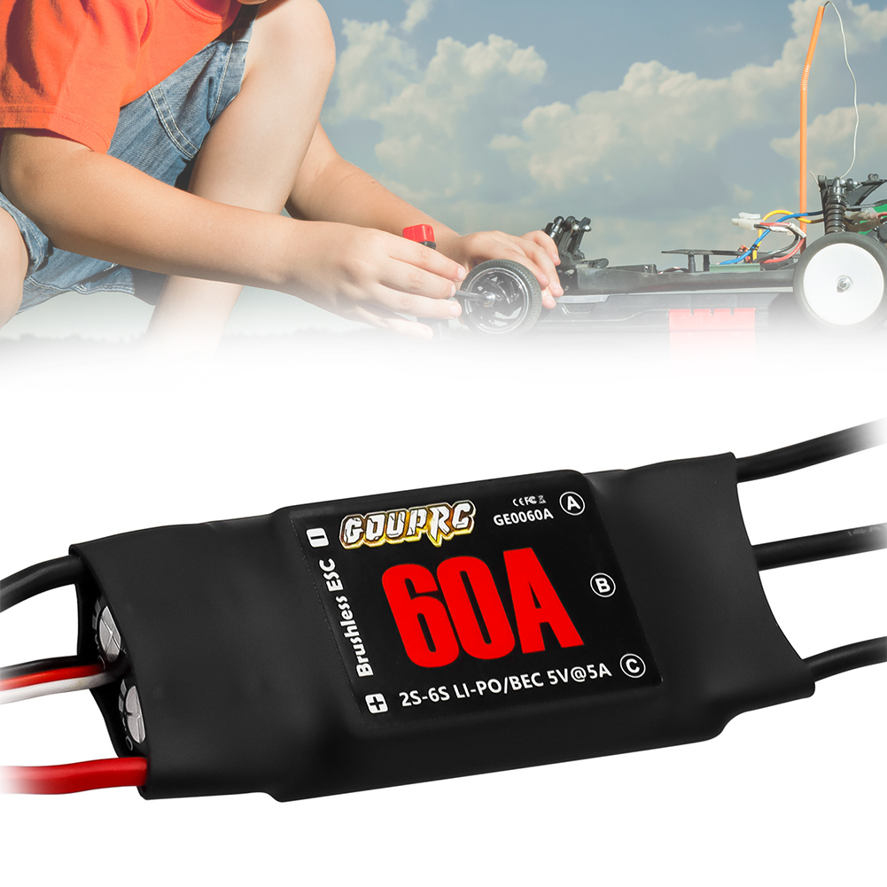 Rc Helicopter Electric - 60A Brushless ESC 2-6S Electric Speed
