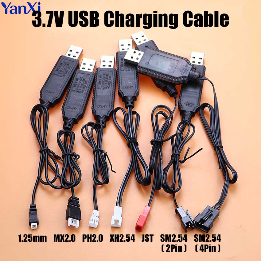 Rc Helicopter Charger - USB Charger Cable For 3.7V Lithium