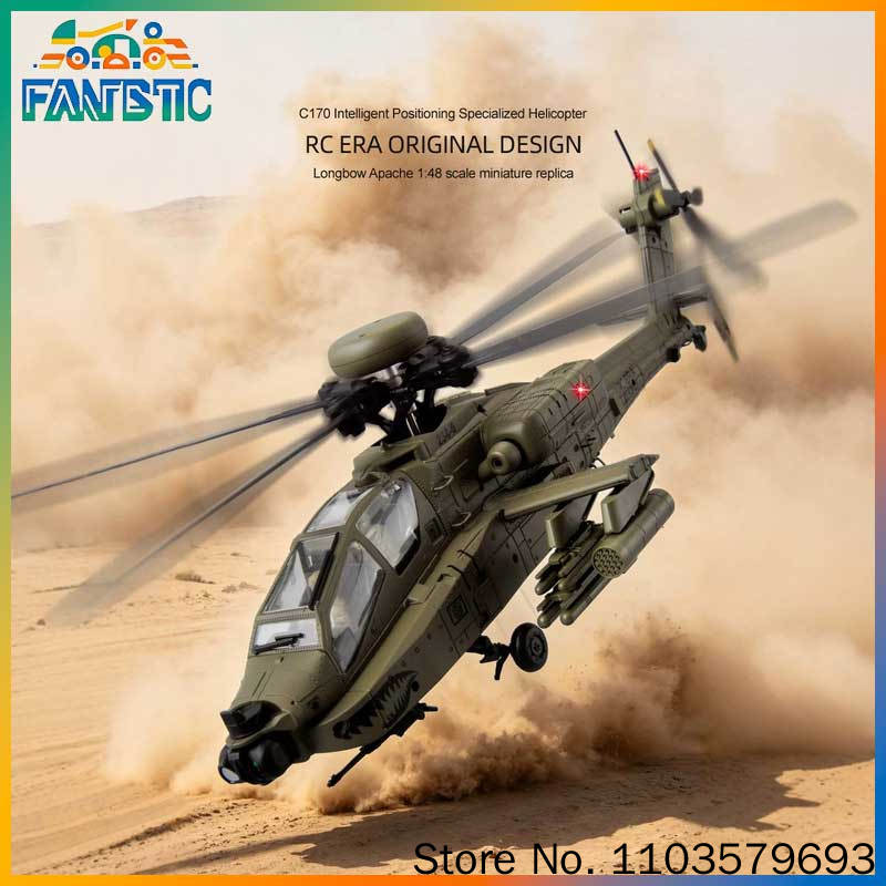 Rc Helicopter Single Rotor - Rc Era Rc Helicopter Ah 64d