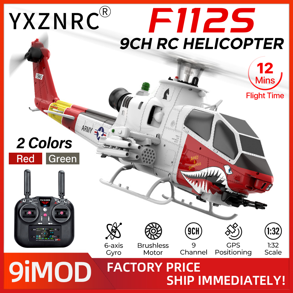 Rc Helicopter Gyro - YUXIANG RC Helicopter F112S 9CH Plane