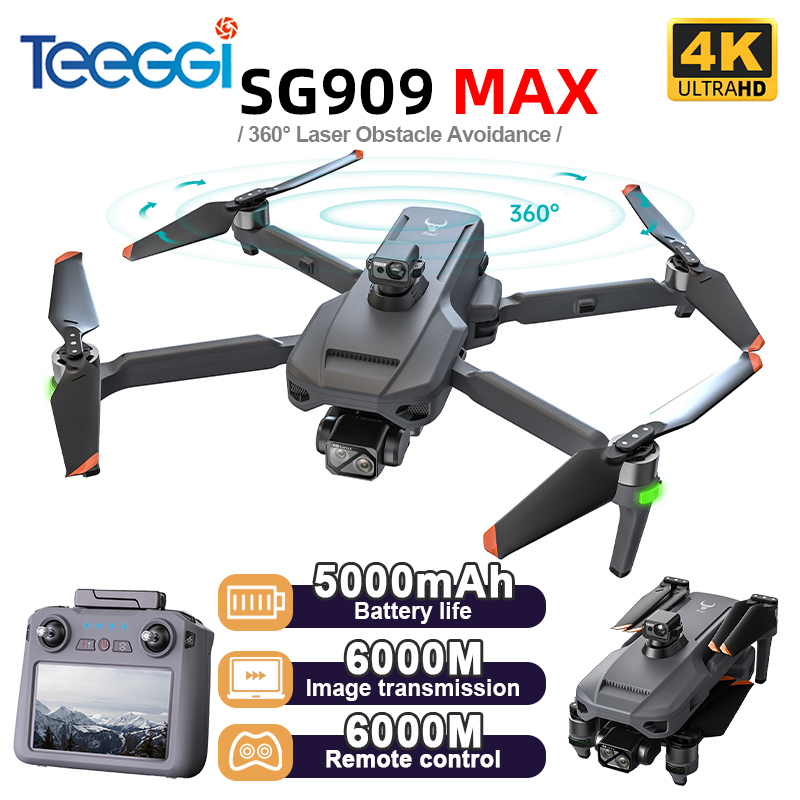 Rc Helicopter Electric - Teeggi SG909 MAX GPS Drone With