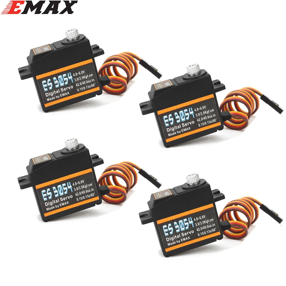 Rc Helicopter Servo - EMAX ES08MDII ES08MD II Metal GEAR