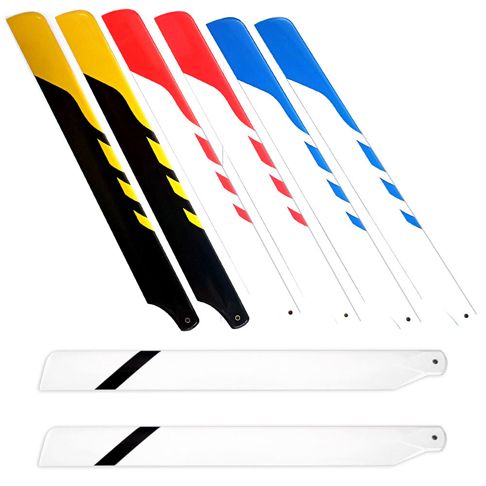 Rc Helicopter Nitro - 2Pairs 325MM Fiber Glass Main Rotor