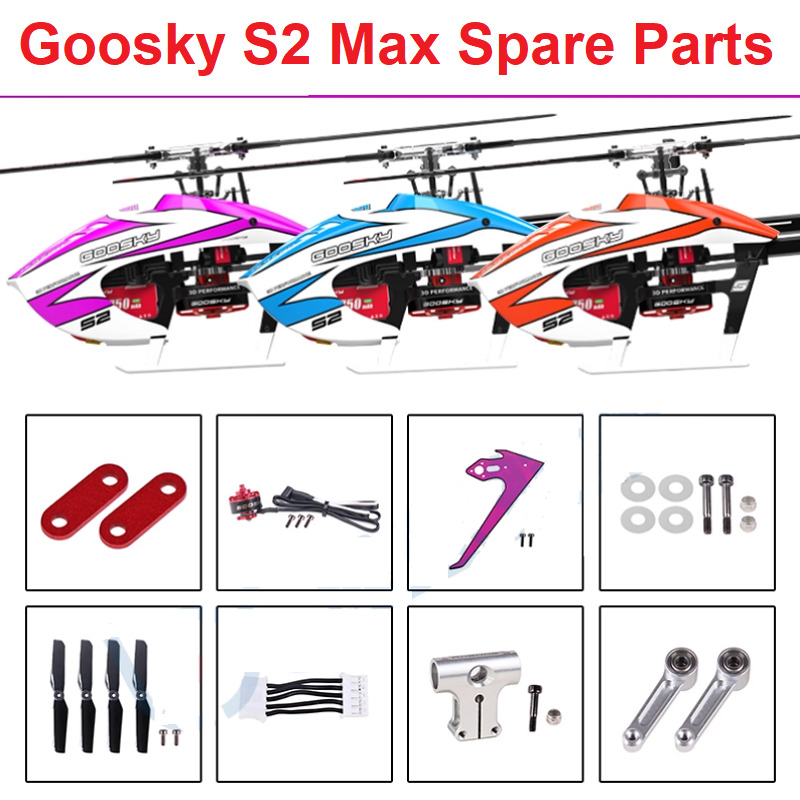 Rc Helicopter Coaxial - GOOSKY S2 MAX RC Helicopter Spare