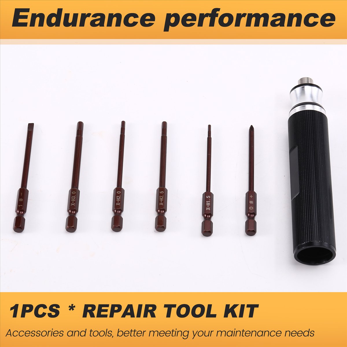 Rc Helicopter Tool Kit - ABJX 6-in-1 Hex Screwdriver 1.5/2.0/2.5/3.0mm Repair