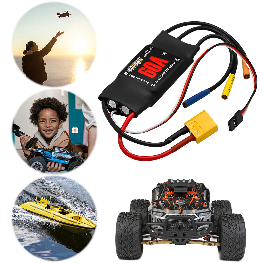 60A Electronic Speed Controlle - Rc Helicopter Electric 评论和价格