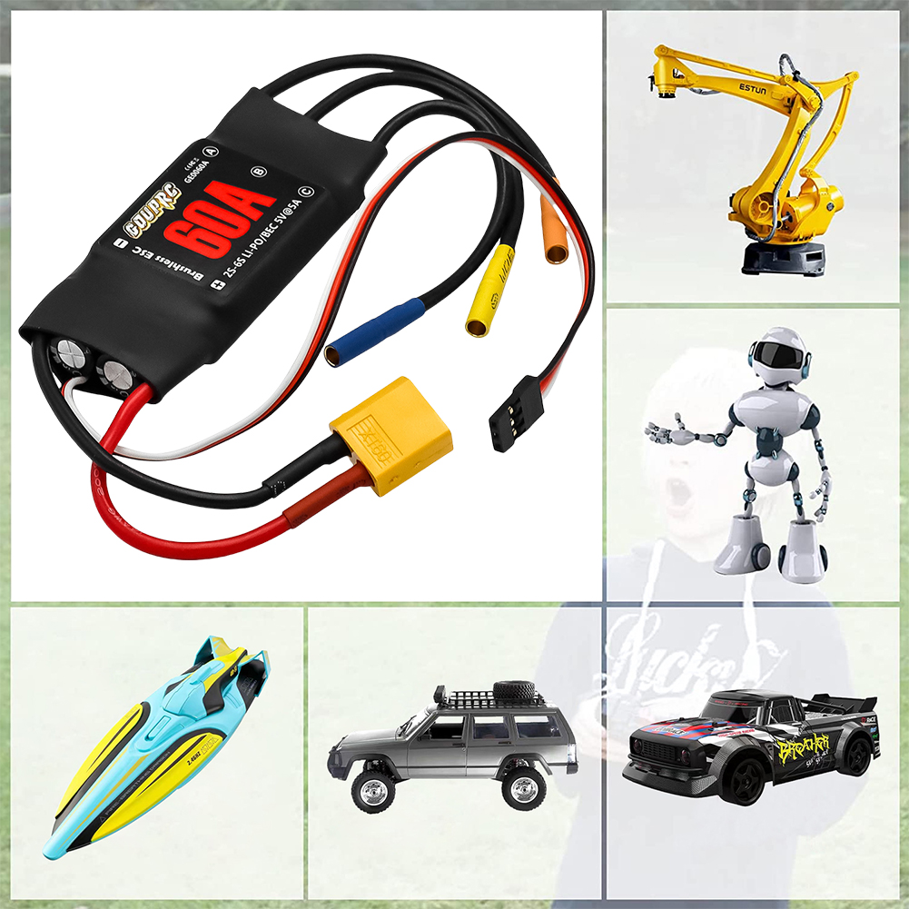 60A Electronic Speed Controlle - Rc Helicopter Electric 评论和价格