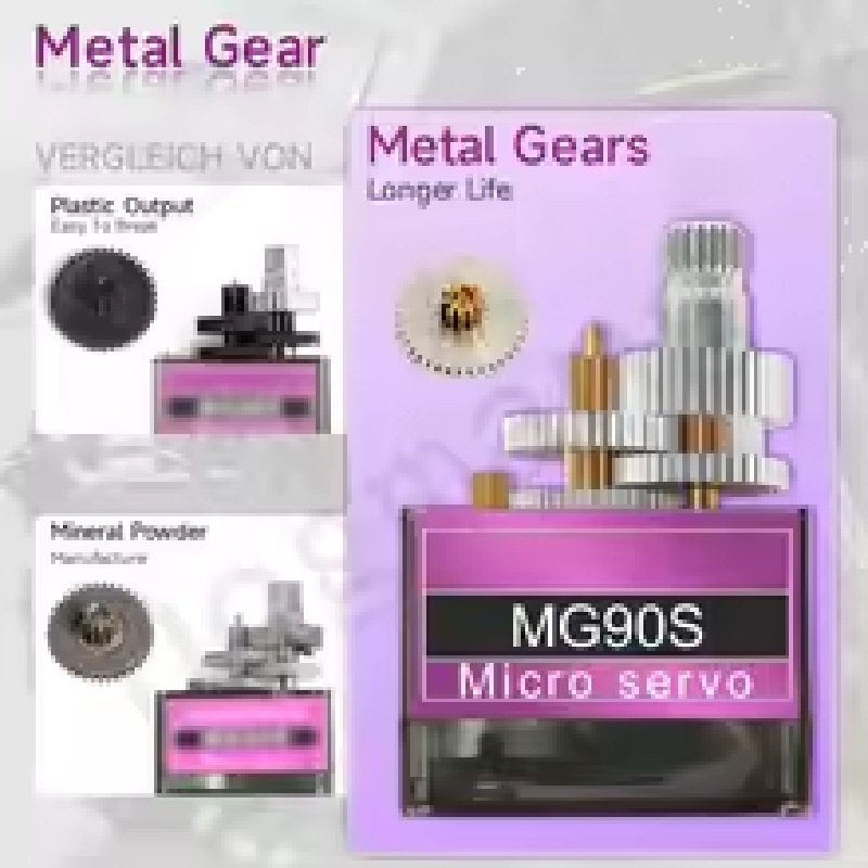 MG90S Metal Gear Servo 9g SG90 - Rc Helicopter Servo 评论和价格