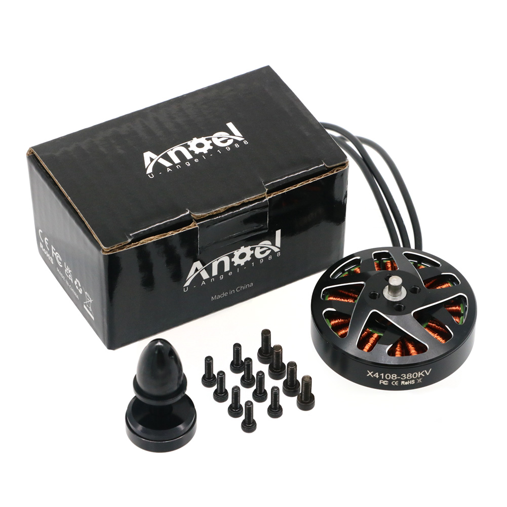 4pcs UAngel 4108 X4108 380KV 6 - Rc Helicopter Large 评论和价格
