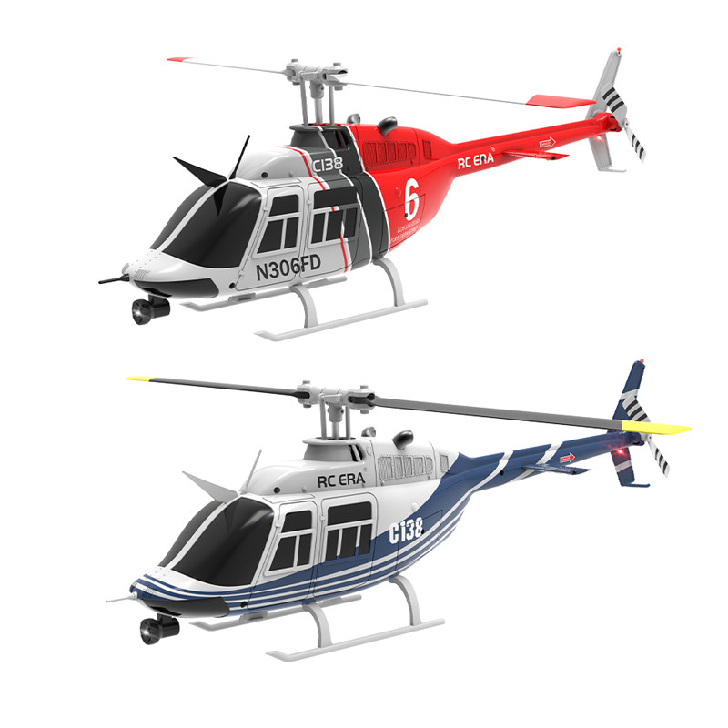 Rc Era C138 Bell 206 Rc Helico - Rc Helicopter Single Rotor 评论和价格
