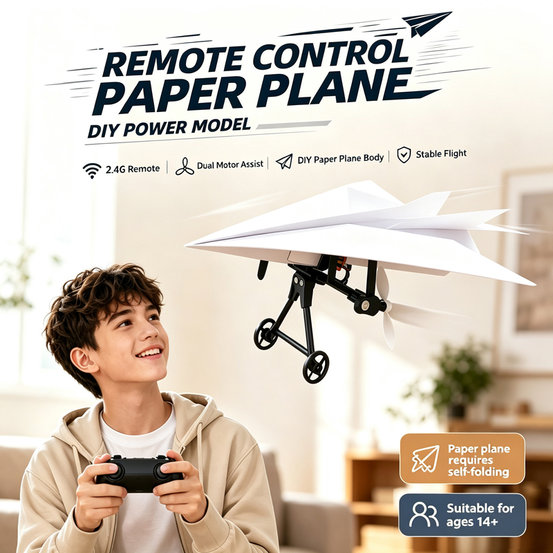 RC Paper Airplane DIY Plane Ki - Rc Helicopter Remote Control 评论和价格