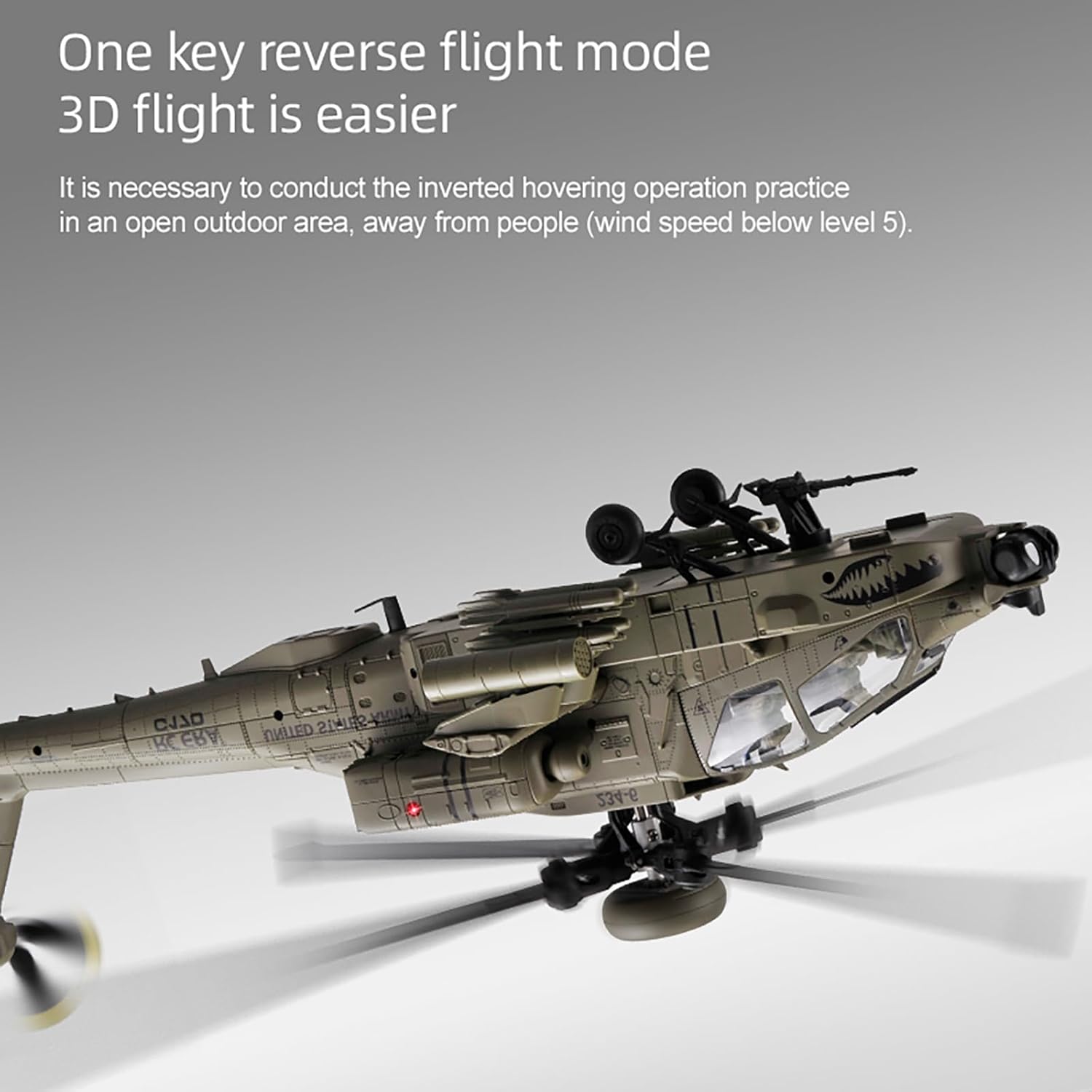 310MM 6CH C170 AH-64D Remote C - Rc Helicopter Large 评论和价格