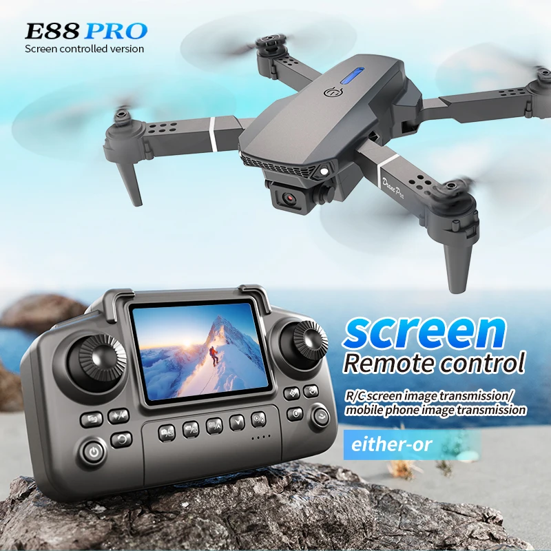 Professional E88 PRO Drone wit - Rc Helicopter Electric 评论和价格