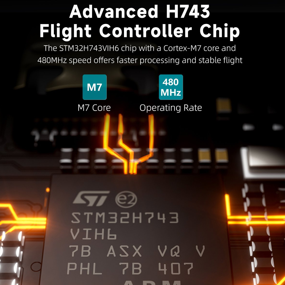 GEPRC TAKER H743 BT 8Bit 80A S - Rc Helicopter Gyro 评论和价格