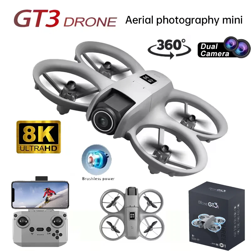 Original GT3 Drone 8K GPS HD A - Rc Helicopter Electric 评论和价格