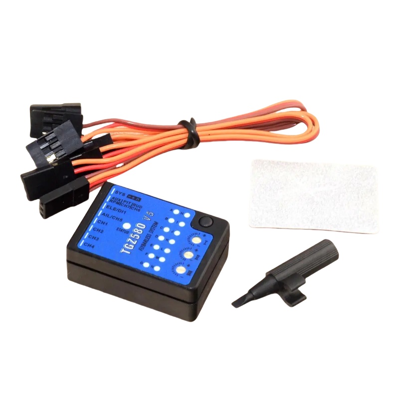 GZ580 V5 3-Axis Flybarless Gyr - Rc Helicopter Nitro 评论和价格