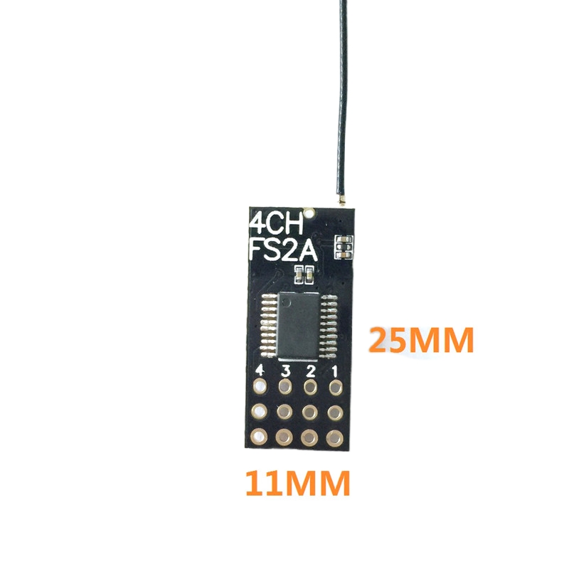 Flysky FS2A Mini Receiver 4CH  - Rc Helicopter Mini 评论和价格