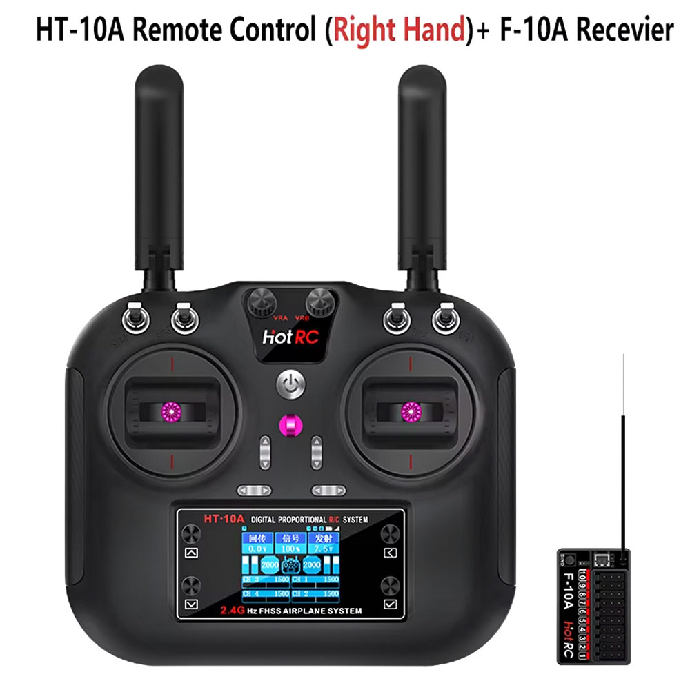 Hotrc HT-10A 2.4G 10CH Transmi - Rc Helicopter Battery 评论和价格