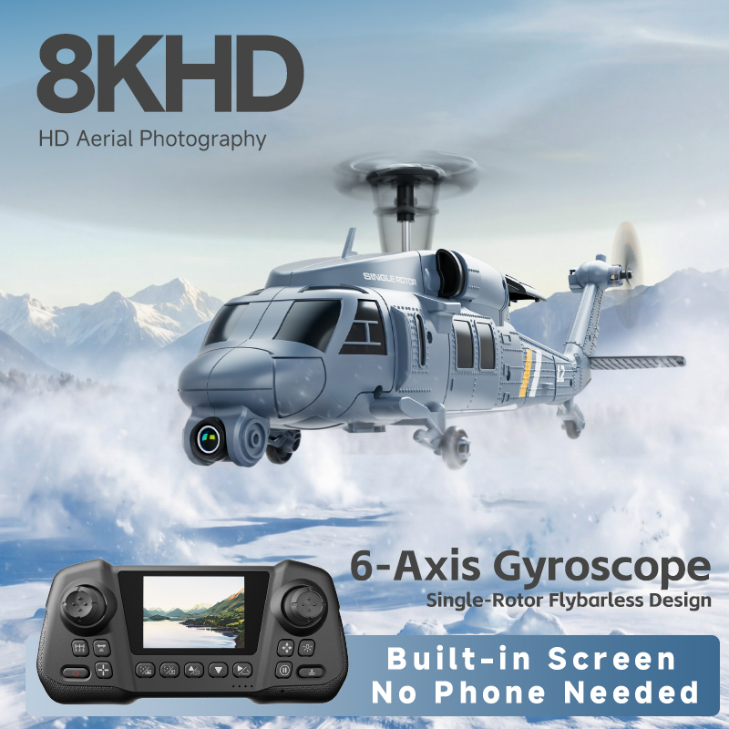 4DRC L2 RC Apache Military Fig - Rc Helicopter Single Rotor 评论和价格