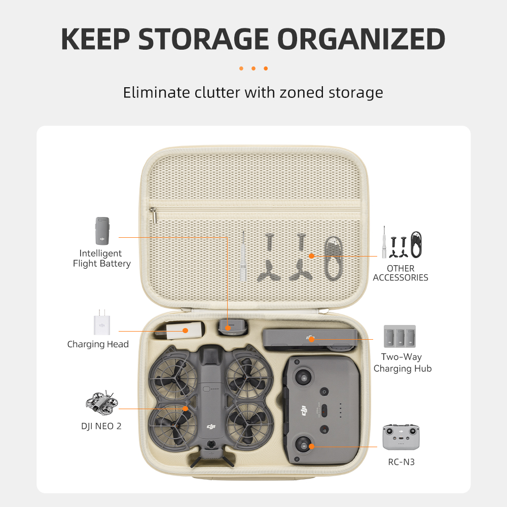 Storage Bag for DJI Neo 2 Fly  - Rc Helicopter Bag 评论和价格