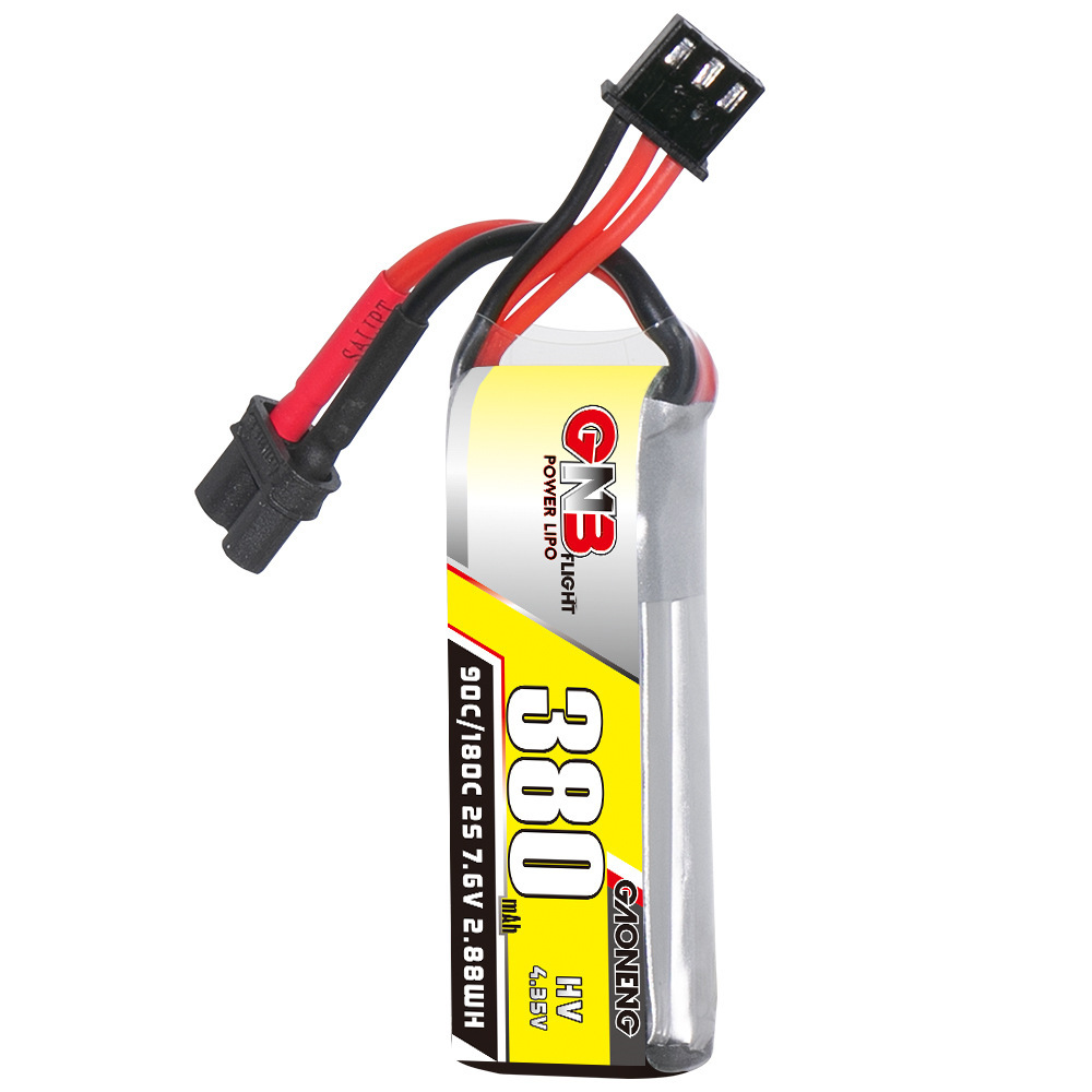 GNB 2S 7.6V 380mAh 90C/180C Li - Rc Helicopter Parts 评论和价格
