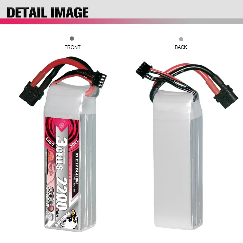 2200mAh 3S 11.1V Li-po Ba-tter - Rc Helicopter Bag 评论和价格