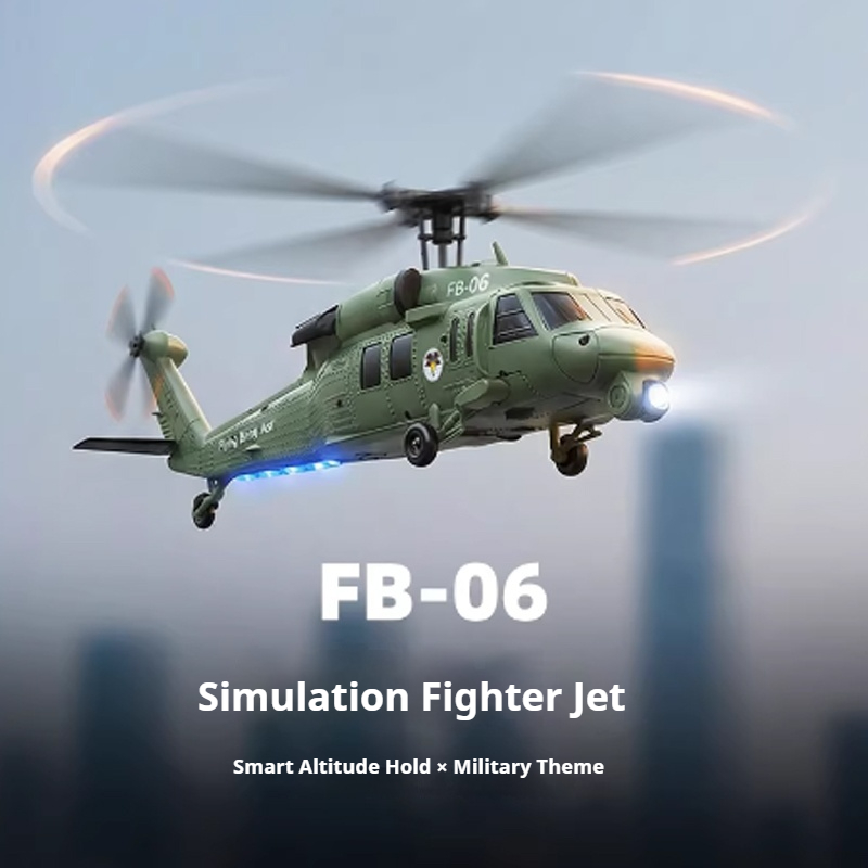 FB-06 Black Hawk Remote Contro - Rc Helicopter Large 评论和价格