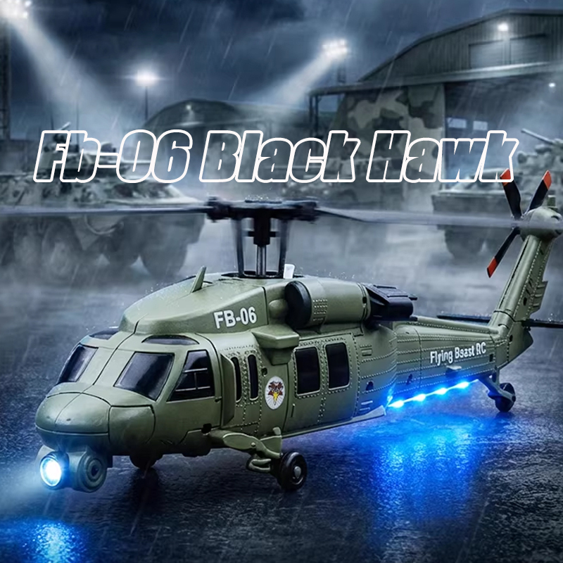 FB-06 Black Hawk Remote Contro - Rc Helicopter Large 评论和价格