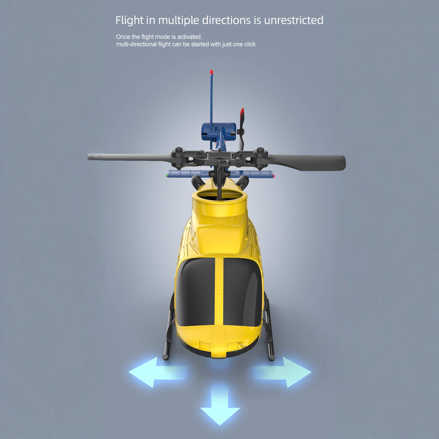 A60 1/42 Scale Bell 206 RC Hel - Rc Helicopter Single Rotor 评论和价格