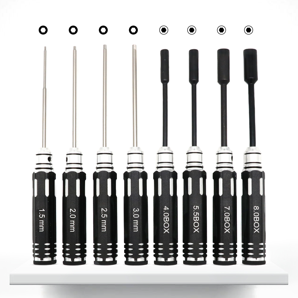 RC Hex Driver Set - 16pcs Hex  - Rc Helicopter Tool Kit 评论和价格
