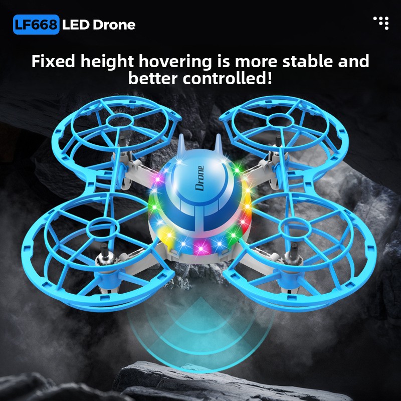 Mini RC Drone with LED Lights, - Rc Helicopter Electric 评论和价格
