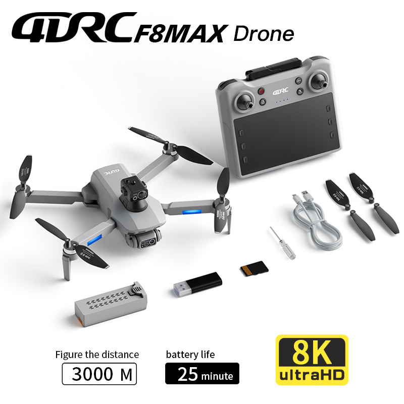 F8 MAX GPS Drone Professional  - Rc Helicopter Case 评论和价格