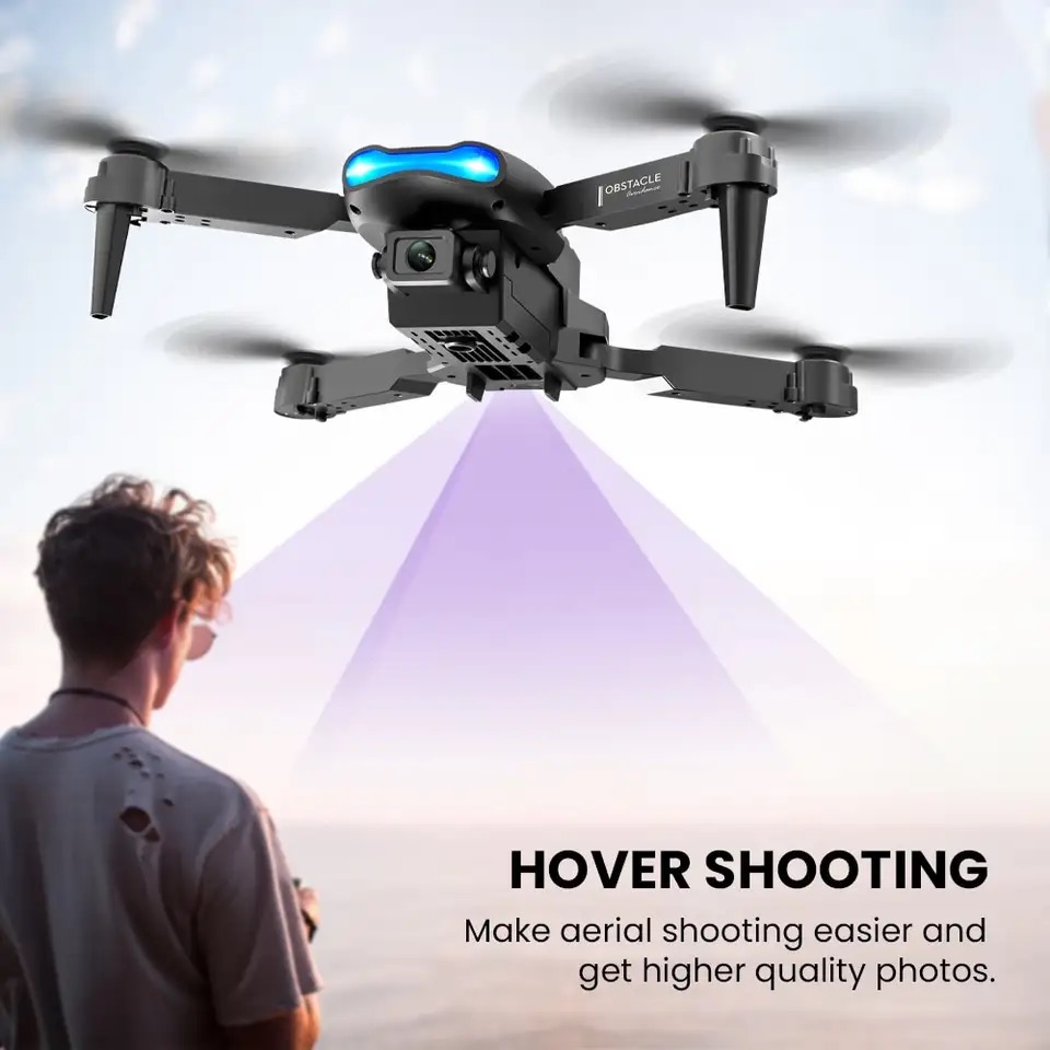New Mini drone E99 4K WIFI HD  - Rc Helicopter Gas 评论和价格