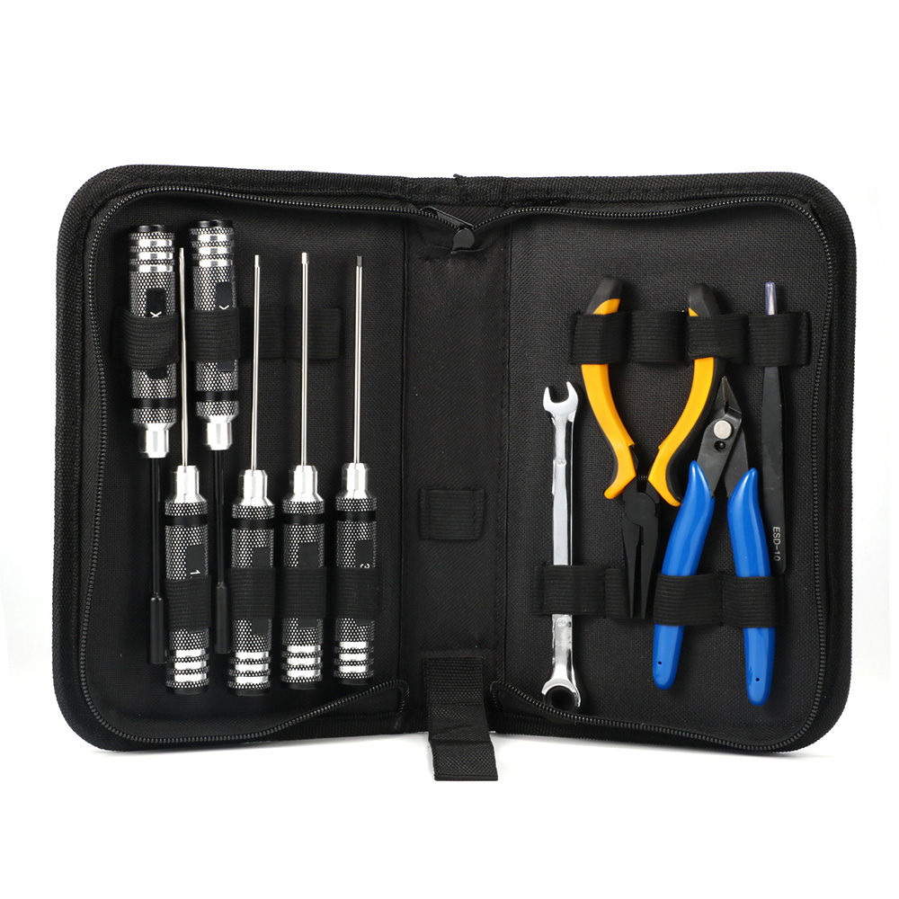 10PCS 10in1 FPV Drone RC Tool  - Rc Helicopter Tool Kit 评论和价格